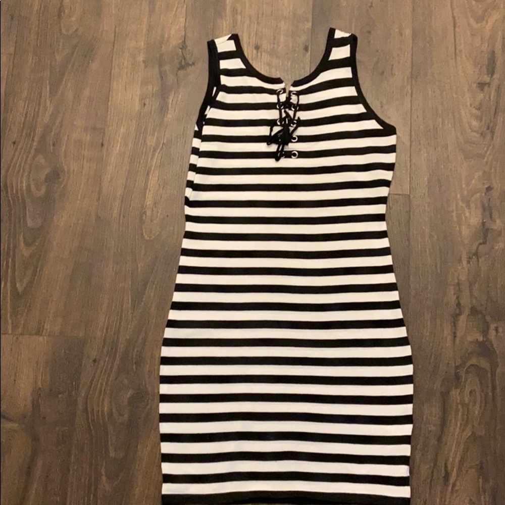 Young and Reckless stripe dress